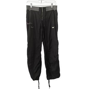 Roca Wear Urban Parachute Black Windbreaker Pants